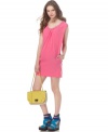 A bow tie polishes off this Rachel Rachel Roy The Pull It Together dress for a look that's pretty in pink!