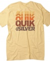 Catch the wave. This Quiksilver tee will have you working triple time.