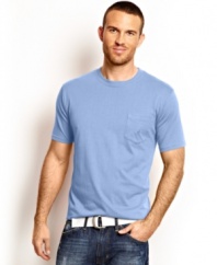 Nothing beats a classic. Paired with jeans or shorts, this t-shirt from Nautica creates a timelessly casual look.