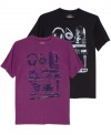 Got the right gear? Lock it down with this rad graphic tee from Ecko Unltd.