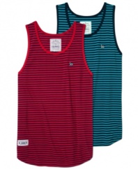 Your summer look just got a whole lot cooler. This tank from LRG gets the job done.
