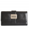 Get it together: The Midtown flap clutch wallet by Kenneth Cole Reaction organizes all your essentials.