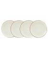 Make everyday meals a little more fun with Colorwave mini plates from Noritake. Mix and match sleek coupe dinnerware in terra cotta and white with other shapes and shades for a tabletop that's endlessly stylish.
