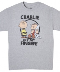 Your favorite YouTube clip meets the Peanuts. This graphic tee from Hybrid gives your casual look a cool twist.