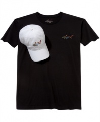 Casual style can still be classic. Make it easy with this t-shirt and hat set from Greg Norman for Tasso Elba.