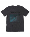 Make sure your cool casual style doesn't fade with this graphic t-shirt from Quiksilver.