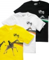 Ready for race day? You will be with this great graphic T shirt from LRG.