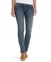 Trade-in your skinny jeans for these slim and polished straight leg denim from Levi's!