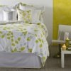 Blissliving Home Ayanna 300 Thread Count Twin Duvet Set, Citron Graphic