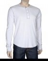 Vince Mens Thermal Shirt XX-Large XXL Euro 56 Pale Gray Lightweight Cotton