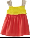 Little Ella Baby-girls Infant Pop Dress, Carnation, 18-24 Months
