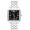 Tissot Men's T0055101105700 Quadrato Stainless Steel Black Dial Watch
