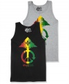 Cultivate your cool factor and watch it grow in this chilled-out LRG graphic tank.