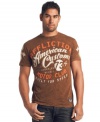 Fughedaboudit. This Brooklyn Royals throwback t-shirt from Affliction wins the casual style pennant every time.