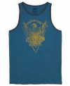 Get a retro vibe for some old-school fun in this graphic tank from O'Neill.