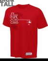 St. Louis Cardinals Big & Tall Majestic Red Change T-Shirt