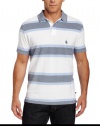 Nautica Men's Oxford Stripe Short Sleeve Shirt