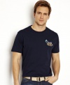 Take the bait. You'll be ready for a day on the water with this graphic t-shirt from Nautica.
