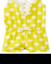 Kids Headquarters Baby-girls Infant Bhq Romper, Yellow, 12 Months