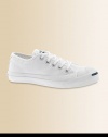 A snug rubber sole and padded insole lend comfort to a stylish pair of canvas kicks.Lace-up closureCanvas upperCanvas liningRubber soleTraditional Chuck insoleImportedAdditional InformationKid's Shoe Size Guide (European Equivalent) 