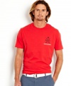 This graphic t-shirt from Nautica gives you coast-to-coast casual style.