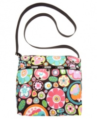 Dress up your casual days around town with this cheerful crossbody from LeSportsac. This convenient design comes in fun-loving shades and prints to fit your personal style.