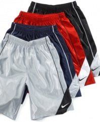 These lightweight, laid back shorts from Nike are perfect for slamming, dunking or just plain chilling.