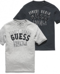 Help champion the sun with this California t-shirt from Guess