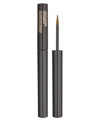 Emphasize your eyes with this easy-to-handle, liquid pen featuring a uniquely shaped foam tip that lets you line, shape and define eyes to create any look you like. Rich, deep, luminous pigments offer the most intense, dramatic color. Glides on smoothly without scratching, tugging or skipping and lasts all day.Use 103 Gold Passion or 104 Bronze Desire for a rich, metallic gold or bronze effect. For a different, bright look, use 200 Pink Luxe alone or with a nude eyeshadow for soft effect. Trace the upper lash line to add pop to the eye and break-up the darkness of the smoky eye or a bright color for a daytime look. Summer 2012 collection.