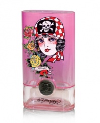 Let this daring fragrance by Ed Hardy take you on an adventure as impossible to resist as the woman wearing it. Top notes of berry and black currant, a heart of intoxicating magnolia and peach blossom accords, and base notes of lily of the valley and sandalwood linger on the skin. Experience the irresistable scent of Born Wild with this 3.4 oz Eau de Parfum.