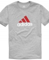 Stay active and comfortable in this classic t-shirt from adidas.