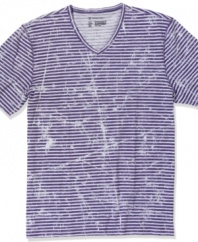 These distressed striped shirts from INC International Concepts are ideal for your summer look.