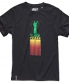 Make the message count with this Peace t-shirt from LRG.