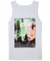 Wear your wanderlust with this cool graphic tank from Univibe.