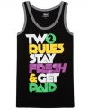 Rock out your summer streetwear with this graphic tank from Swag Like Us.