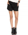 Closet-staple alert! These belted shorts from BCX are a versatile pick for chilled-out days or high-fashion nights.