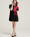 DKNY Floral Print Tee Shirt Dress