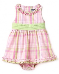Hartstrings Infant Girls' Woven Dress & Panty Set - Size 0-24 Months