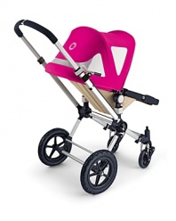 Offering extra ventilation, the canvas fabric also provides additional customization to your Bugaboo Cameleon.Plus, the fine mesh on the sides allows for cool breezes and a peek into the world.
