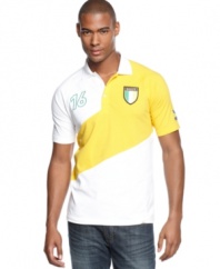 Use preppy style to give props to your favorite country in this polo shirt from Puma.