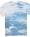 This graphic t-shirt from Marc Ecko Cut & Sew soars above other shirt style.