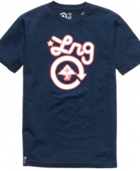 It's t-time.  This graphic t-shirt from LRG will get your casual look on track.
