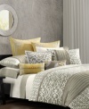 Eastern art is the inspiration behind this N Natori Fretwork sheet set with interlaced geometric patterns.