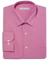Get a fresh take on a favorite. This dress shirt from Geoffrey Beene is the update you've been waiting for.
