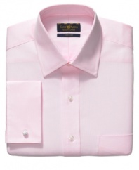 Change your outlook. With a fresh color, this shirt from Club Room instantly brightens your work wardrobe.