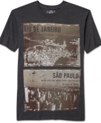 South America style. A little south-of-the border flare from American Rag energizes your t-shirt style for summer.