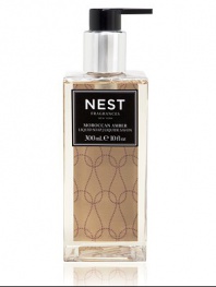 Nest Fragrances' liquid hand soap contains natural plant extracts and antioxidants to help clean and nourish the skin while leaving behind a light, uplifting fragrance. 10 oz.