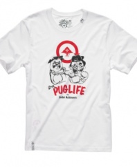 This t-shirt from LRG is straight up hard-core. It's a pug life for you.