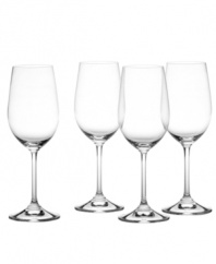 White wines are best enjoyed in narrower wine glasses to concentrate the aroma. With this in mind, you can be sure that you are getting the most out of your white wine with Marquis by Waterford's Vintage Classic glassware--designed specifically for white varietals.