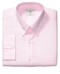 Brighten up your everyday palette with this mini-houndstooth shirt from Club Room.
